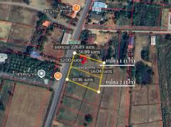 ที่ดินเปล่าทำเลทอง อำเภอเมือง บุรีรัมย์ ที่เปล่า 2 ไร่ แบ่งขาย