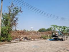 ขายที่ดิน6ไร่ผังสีม่วงจุดสีขาวเขตEEC อ.เมืองฉะเชิงเทราหน้ากว้าง 105 เมตร แปลงสวยใกล้ตลาดปองพล