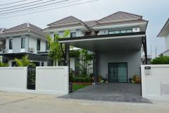 ให้เช่า บ้านเดี่ยว 67 ตรว. หมู่บ้านเดอะวิลล์ มีนบุรี–นิมิตใหม่ 2 ชั้น 3 นอน