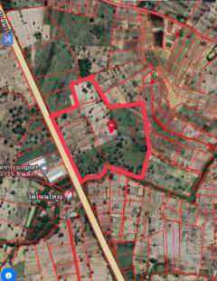 ขายที่ดินสวย 96 ไร่ ติดถนนหลวง ใกล้ ม.อุบล และนิคม AEC