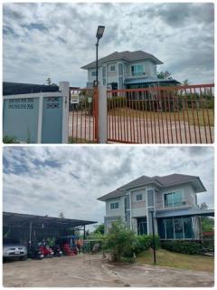 ขายบ้าน 2 ชั้น บ้านกอเปา ต.ป่าสัก อ.เมือง จ.ลำพูน พร้อมที่ดินขนาด 1 ไร่