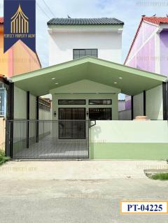 ขาย บ้านอมรทรัพย์ อยู่วิทยา หนองจอก กระทุ่มราย ตกแต่งสวยพร้อมอยู่