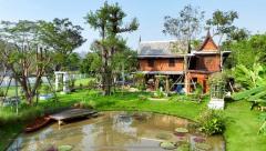 ขายวิลล่า เรือนไทยประยุกต์ริมน้ำ ใกล้ มศว.องครักษ์ สุดหรู บรรยากาศ เงียบสงบ แสนสบาย การเดินทางสะดวกสบาย