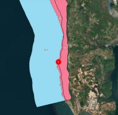 Sale พื้นที่ดิน ที่ดิน หาดศาลเจ้า จ.ตราด 1802 ตร.ว.  15000000 THB ทำเลทอง