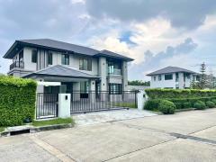 ขายบ้านสวยหลังใหญ่ พื้นที่กว้าง โครงการณุศาศิริซิตี้ โซนGreenery NJoy Living ถนนพระราม2 สมุทรสาคร.