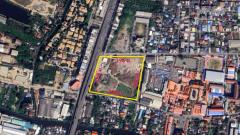 ขายที่ดินกิ่งแก้ว บางพลี 21-1-16ไร่ ผังสีเหลือง เหมาะสำหรับทำ โครงการบ้านจัดสรร โรงงาน โกดัง คลังสินค้า