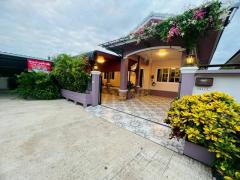      ขายบ้านฝรั่งสวนดอกไม้ ทำเลดี สะดวกสบาย  ในตัวเมืองหนองคาย 