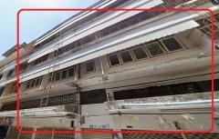 ทะลุถึงกัน 808 ตร.ม.ไอคอนสยาม 2กม.อาคารพาณิชย์ 3 คูหา 5 ชั้น 6 นอน 4 น้ำ BTS กรุงธนบุรี 1.1กม.  เหมาะสำหรับโฮสเทล สำนักงาน