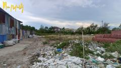 ปล่อยเช่าที่ดินเปล่า หน้าหมู่บ้าน พฤกษา วิลเลจ 7 พื้นที่ 1 ไร่ 1 งาน 48 ตร.ว. เปิดร้านค้า, ร้านอาหาร, คาเฟ่, คาร์แคร์, โกดังเก็บของ ME-205