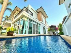 ขายบ้านเดี่ยว พูลวิลล่า หมู่บ้าน เฮอริเทจ บางพระ โครงการติดทะเล! TP-H1737