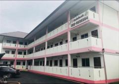 ขายหอพัก 3ชั้น ผู้เช่าเต็มทุกห้อง ถนนบ้านกล้วยไทรน้อย นนทบุรี ปรับปรุงใหม่ มีแบบห้องแอร์ เฟอร์ครบ