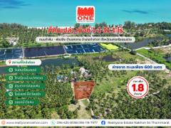 ที่ดินเปล่า 1-1-31.1 ไร่ ห่างจากทะเลเพียง 600 เมตร ต.กลาย อ.ท่าศาลา