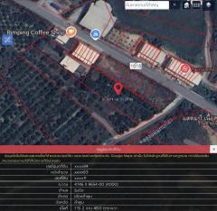 ขายที่สวนลำใย ทำเลดี ติดถนน  ต.ริมปิง อ.เมืองลำพูน จ.ลำพูน