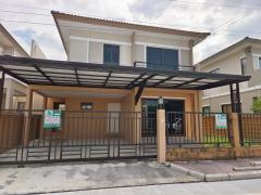 ขายบ้านเดี่ยวสองชั้น หมู่บ้านภัสสร ไพรด์ ปิ่นเกล้า-วงแหวน พร้อมอยู่ แถมแอร์ฟรี ทุกห้อง