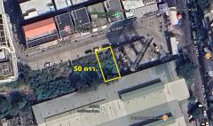 ขายที่ดินเปล่าขนาด 50 ตรว ใกล้การท่าเรือ สำหรับสร้างบ้าน ทำธุรกิจ ถนน ณ ระนอง คลองเตย กรุงเทพ.