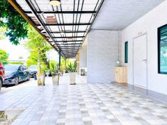 ลดครั้งที่3 โรบินสัน ศรีสมาน 2.7 กม. ทาวน์โฮม 2 ชั้น ห้องหัวมุม 28 ตร.วา. พร้อมเฟอร์ฯ วิวสวน  อิมแพ็ค อารีน่า MRT แจ้งวัฒนะปากเกร็ด 28