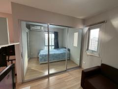 ขายพลัมคอนโดแจ้งวัฒนะ เฟส 3 ตึก E  ชั้น 8 ขนาด 23 ตรม. ห้องริม