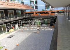 OFFICE ให้เช่าอาคาร 1-2 ชั้น 3 อาคาร พร้อมลานเอนกประสงค์ และที่จอดรถ รวม 1,000 ตร.ม. ใกล้ MRT ห้วยขวาง G O O D! เดิมเป็นโรงแรมสไตล์รีสอร์ต ผู้สนใจเช่าสามารถนำไปพัฒนาต่อได้ หรือจะนำไปพัฒนาอย่างอื่นก็ได้ เช่น ร้านอาหาร ร้านคาราโอเกะ ร้านนวดแผนโบราณ ฯลฯ