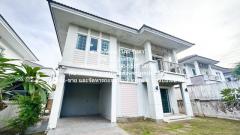 บ้าน ขายบ้านเดี่ยว 2 ชั้น พร้อมอยู่ ในโครงการหมู่บ้าน ย่านบางขุนเทียนชายทะเล (ใกล้สถานีตำรวจเทียนทะเล) 50.30 ตร.ว. 3 น 2 น้ำ 2 จอดรถ ราคา 2.79 ล้านบาท บรรยากาศร่มรื่น สมุทรสาคร   