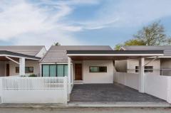 บ้านเดี่ยวแสนอบอุ่น 3 หลังสุดท้าย หนองจ๊อม สันทราย   