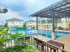 ตลาดเคหะออเงิน 1.3 กม. ให้เช่าบ้านเดี่ยว 2 ชั้นกว้าง ใหญ่ 60ตร.วา.จตุโชติ 15-21 รพ.สายไหม 2.8 กม BTS คูคต 5.4 กม. 3-4นอน 2 น้ำ เฟอร์ฯครบ