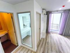 แบบไม่มีเฟอร์ห้องโถง แต่มีเฟอร์ห้องนอน ลดได้พิเศษ S9 Condominium สัมมากร คอนโดขาดทุน 28ตรม.MRT รถไฟฟ้าบางรักใหญ่ 80ม.