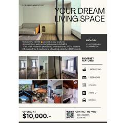 #คอนโดเช่ารามอินทรา  Chapter One All รามอินทรา  สถานีลาดปลาเค้า 250 ม.