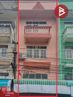 ขายอาคารพาณิชย์ 3 ชั้น เนื้อที่ 16.4 ตร.วา บางหญ้าแพรก สมุทรสาคร