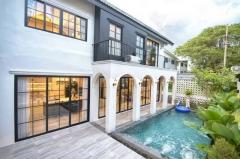 พูลวิลล่าสวย รีโนเวทใหม่ สไตล์อิงริช คอทเกท โซนแม่เหียะ