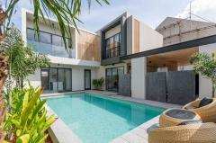 พูลวิลล่าสร้างใหม่ 2 ชั้น สไตล์โมเดิร์น ทำเลศักยภาพ โซนกาดฝรั่ง หางดง 