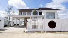 พูลวิลล่าสร้างใหม่ 2 ชั้น สไตล์ญี่ปุ่น ตกแต่งสวย 7 หลังสุดท้าย หางดง 