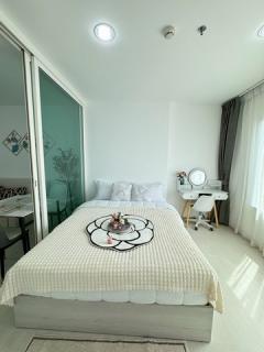 ขาย Aspire Erawan Tower B ติด BTS ช้างเอราวัณ (เดินถึงเลย)  ห้องรีโนเวทใหม่ทั้งห้อง สวยตรงปก