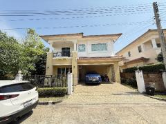 ขายบ้านเดี่ยว หมู่บ้านเดอะแกรนด์พระราม2 โซนNeo Resort หลังมุมบรรยากาศร่มรื่น เหมือนอยู่รีสอร์ททุกวัน 