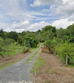 ลดด่วน 3 ล้าน!! บ้านไร่กึ่งรีสอร์ท 32-0-58 ไร่ บ้านพัก 6 หลัง น้ำ ไฟ พร้อม อ.ทองผาภูมิ จ.กาญจนบุรี ใกล้แหล่งท่องเที่ยว