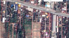 ขายที่ดิน 1-1-53 ไร่ แม่โจ้ ที่ 4 เหลี่ยม 4 มุม ติดถนนคอนกรีต ห่าง 4 เลน 120 เมตร