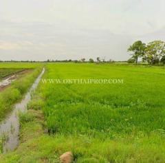ที่ดินถมแล้ว คลอง 23 ใกล้อบต.ศีรษะกระบือ ถ.รังสิต-นครนายก องครักษ์ นครนายก